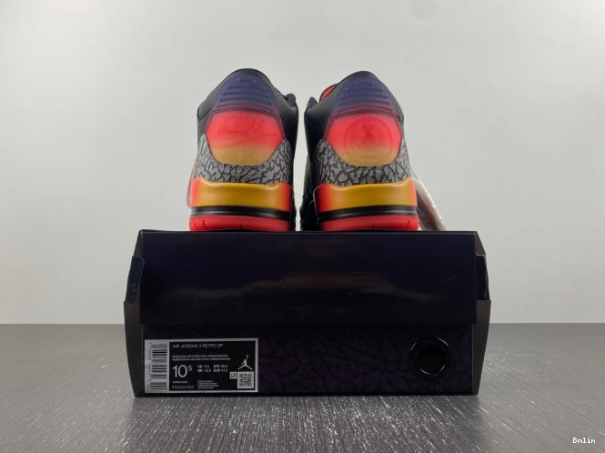 Bmlin Balvin x FN0344-001 J Rio Jordan 3 Air 0701